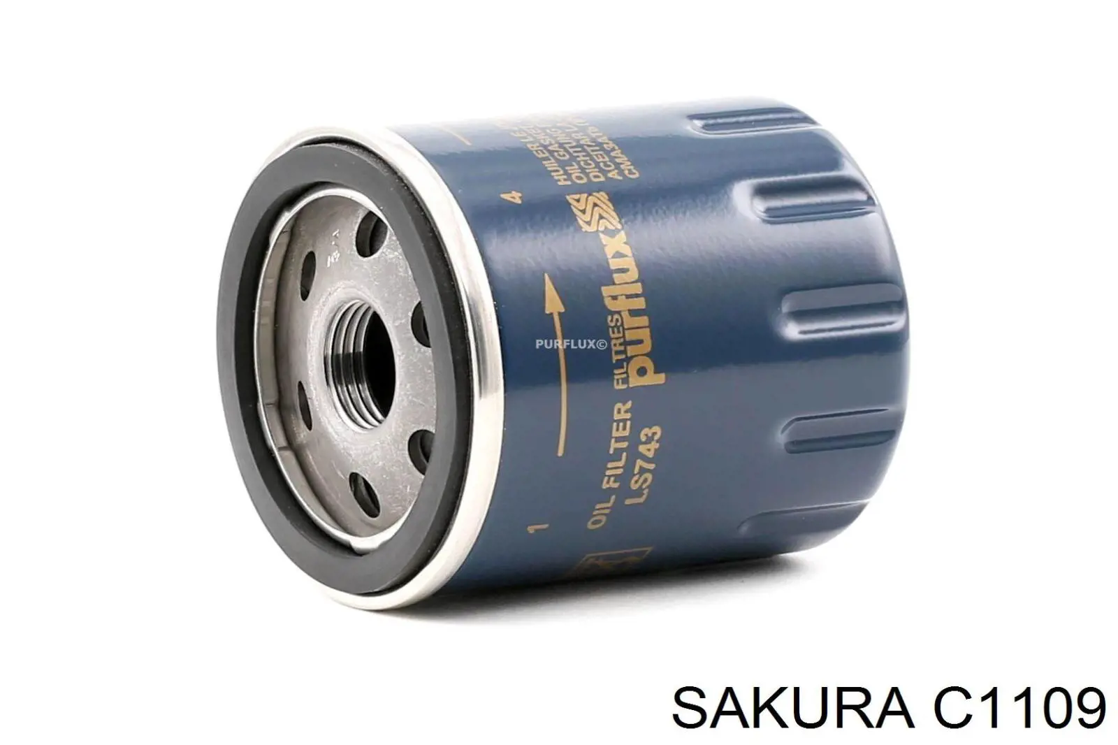 Масляний фільтр двигуна Sakura C1109 ціна, від 4.18 USD