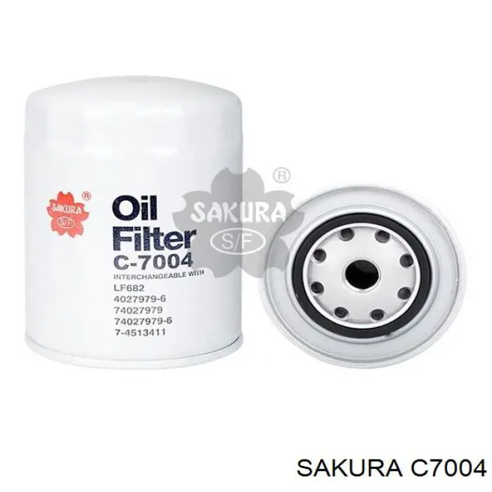 C7004 Sakura Фильтр масляный