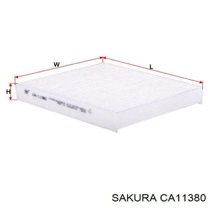Фільтр повітряний обігрівача Sakura CA11380 ціна, від 7.00 USD