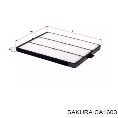 Фільтр салону CA1603 Sakura