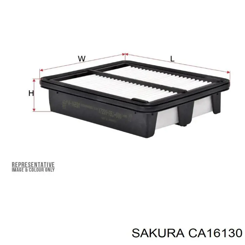 Фільтр салону CA16130 Sakura