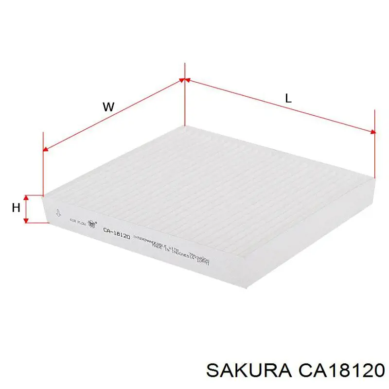 Фільтр салону CA18120 Sakura