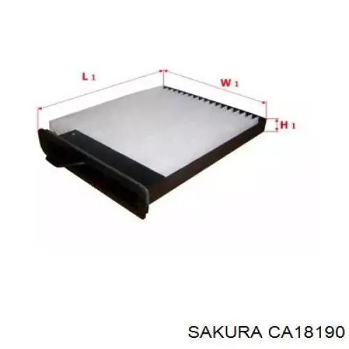 Купити CA18190 Sakura Фільтр салону вугільний