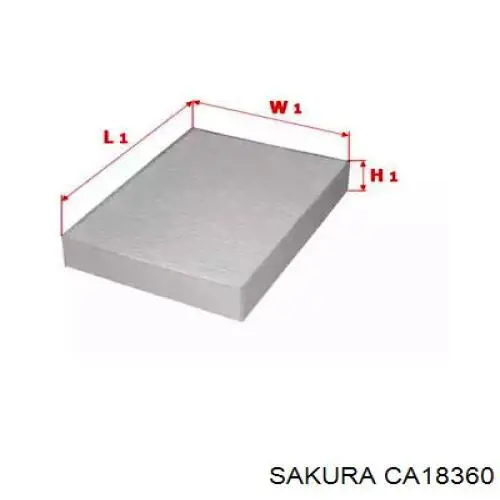 Фільтр повітряний обігрівача Kamoka F417201 ціна, від 5.60 USD