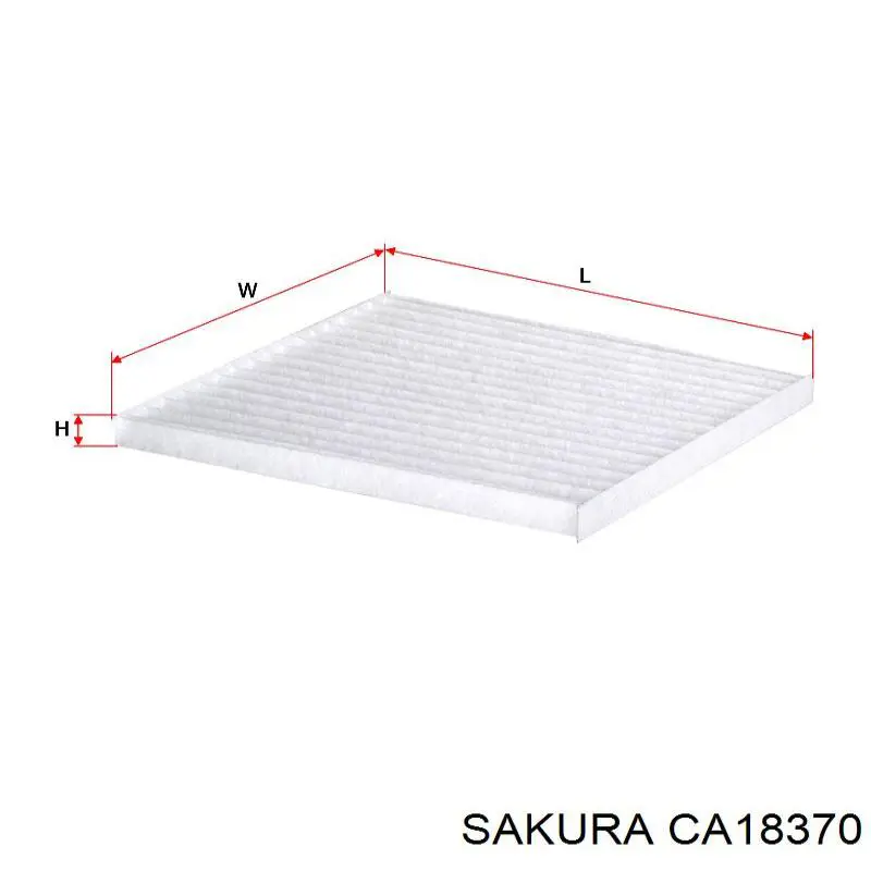 CA18370 Sakura Внутрішньосалонний фільтр