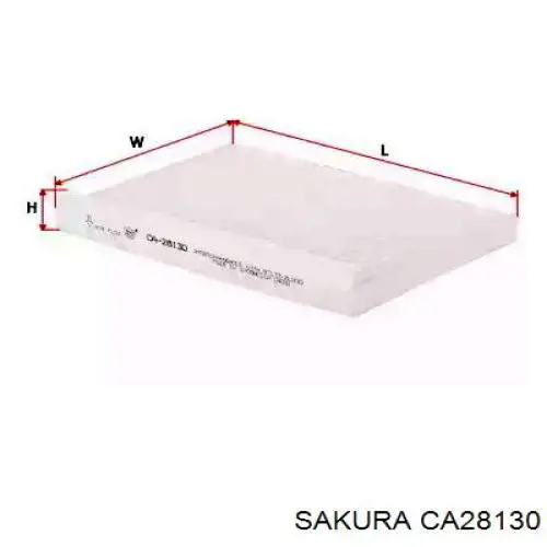 CA28130 Sakura фільтр салону