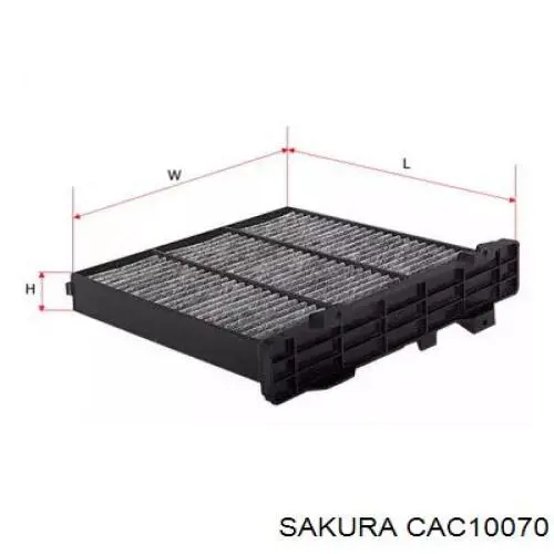 CAC10070 Sakura Внутрішньосалонний фільтр