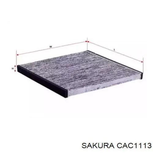 Фільтр повітряний обігрівача Sakura CAC1113 ціна, від 5.29 USD
