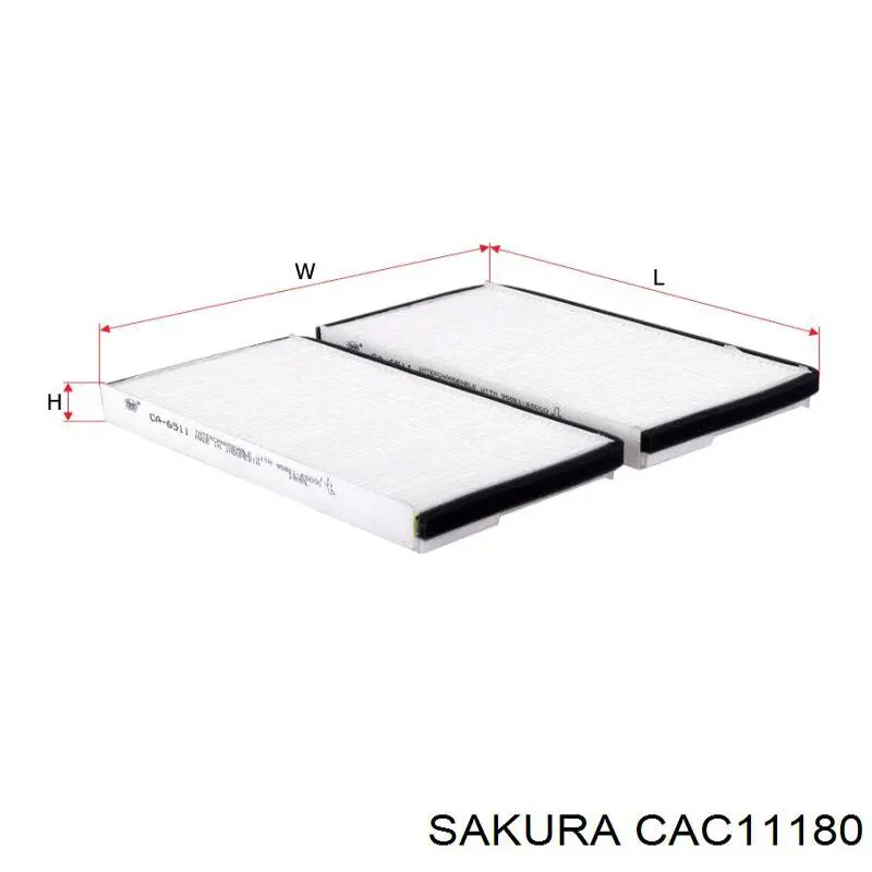 CAC11180 Sakura Внутрішньосалонний фільтр