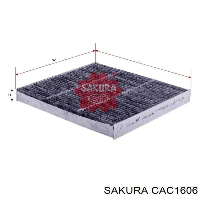 CAC1606 Sakura фільтр салону