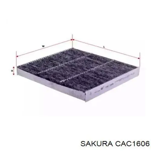 CAC1606 Sakura Внутрішньосалонний фільтр