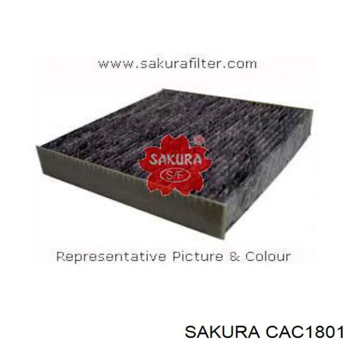 Купити CAC1801 Sakura Фільтр салону вугільний