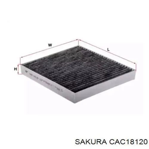 Фільтр повітряний обігрівача Sakura CAC18120 ціна, від 5.69 USD