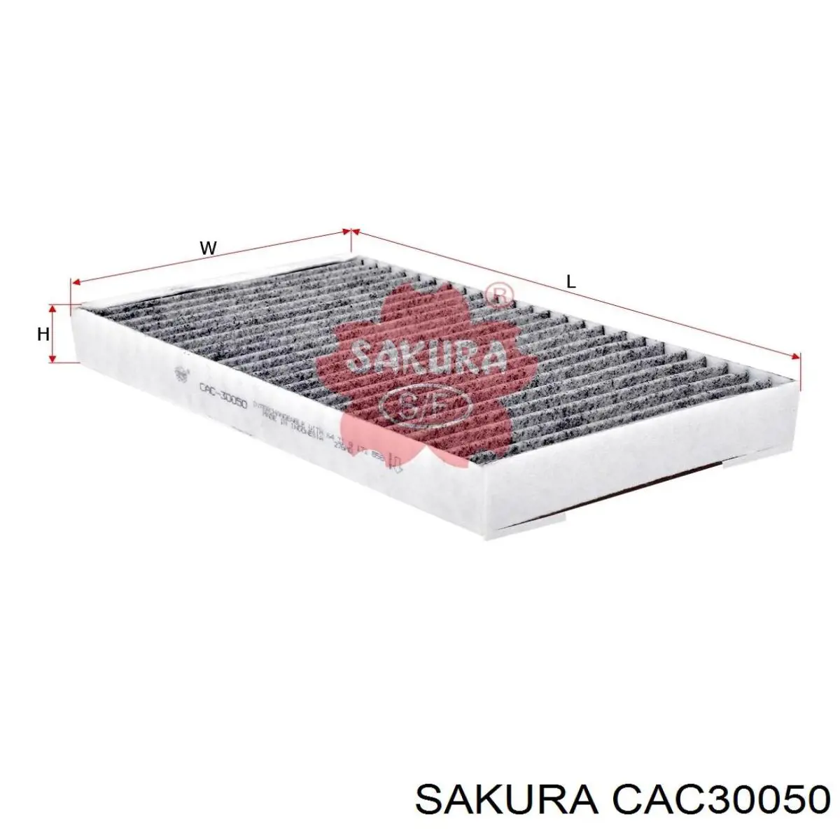 Фільтр салону CAC30050 Sakura