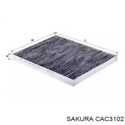 Фільтр салону CAC3102 Sakura