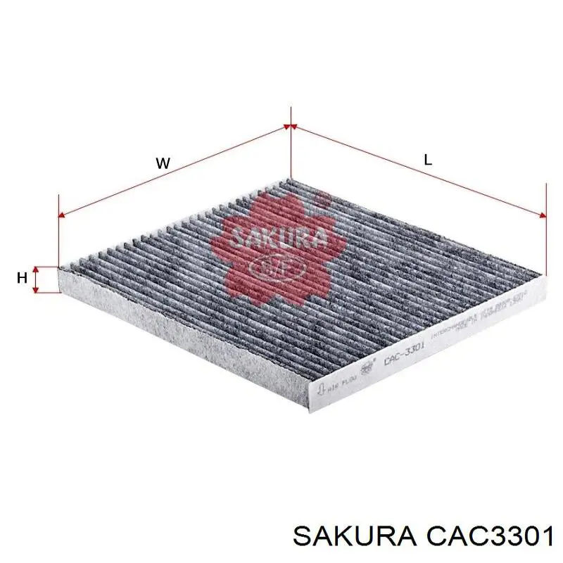 CAC3301 Sakura фільтр салону