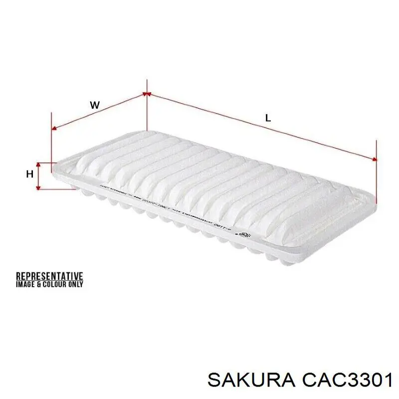 Фільтр салону CAC3301 Sakura