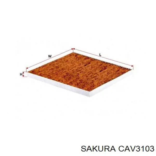 CAV3103 Sakura фільтр салону