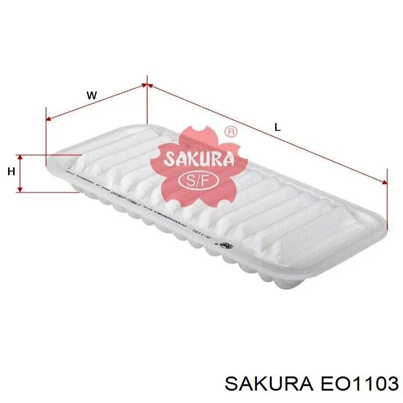 Купити EO1103 Sakura Фільтр очищення масла відцентровий