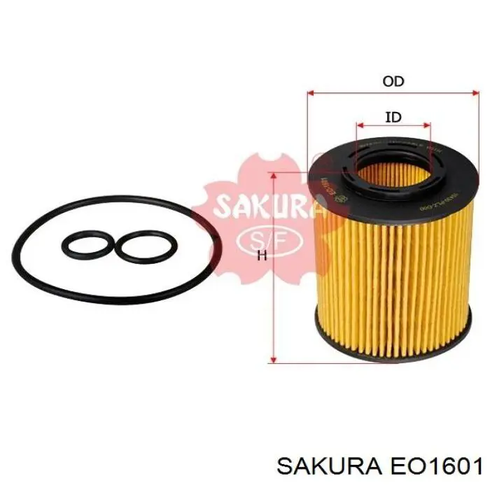 Масляний фільтр EO1601 Sakura