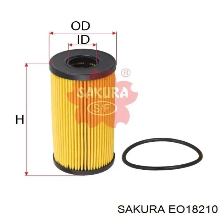EO18210 Sakura фільтр масляний