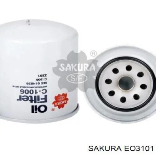 Масляний фільтр двигуна Sakura EO3101 ціна, від 4.74 USD
