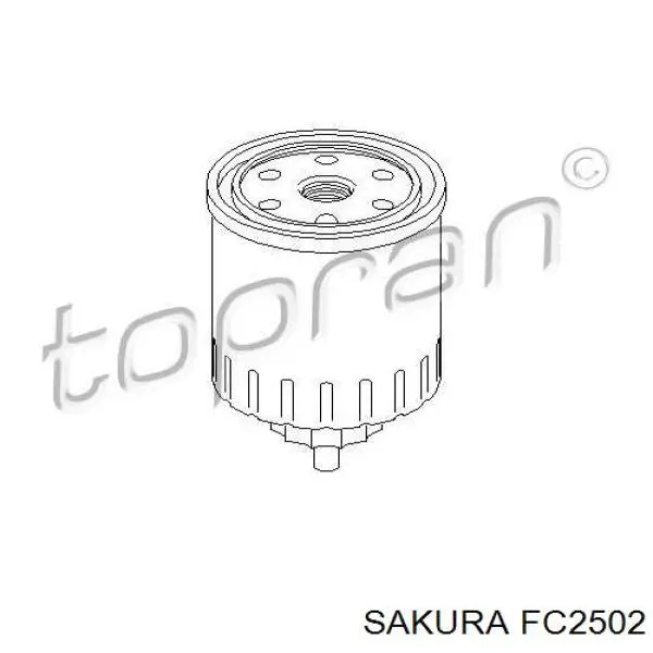 Фільтр тонкого очищення палива Vasco Filters C003 ціна, від 7.82 USD