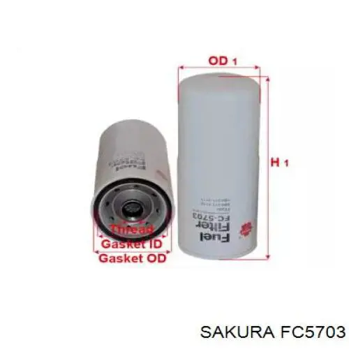 Купити P550202 Donaldson Фільтр-відстійник палива грубої очистки