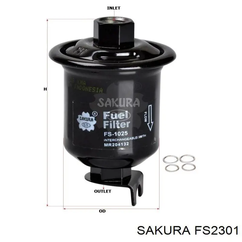 FS2301 Sakura Фільтр палива