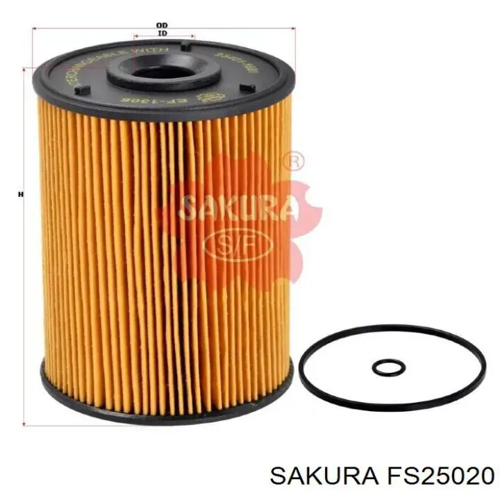 Паливний фільтр FS25020 Sakura
