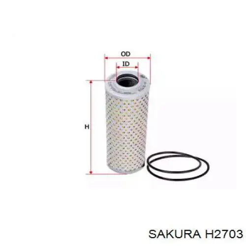 P173238 Donaldson Фільтр гідравлічної системи