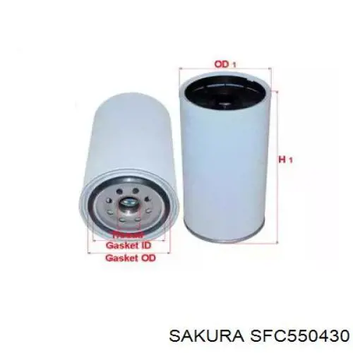 SFC550430 Sakura Фільтр палива