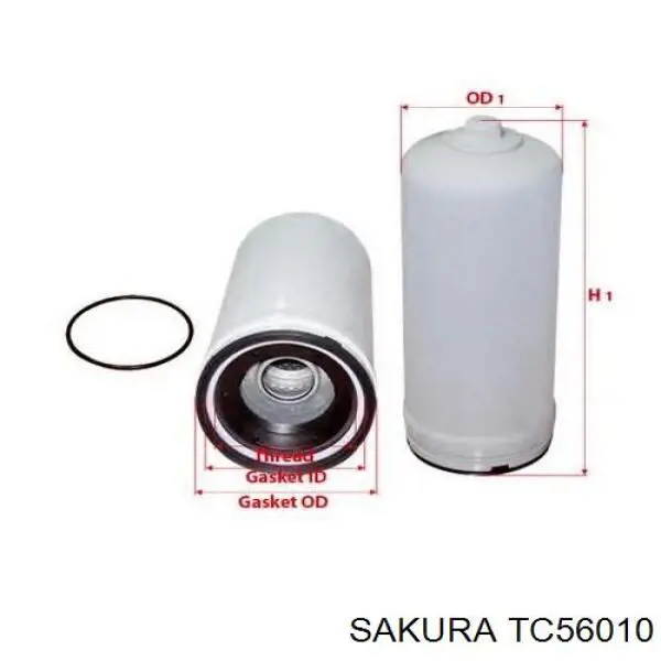 Фільтр гідравлічної системи TC56010 Sakura