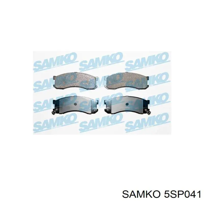 Гальмівні колодки Samko 5SP041 ціна, від 14.12 USD
