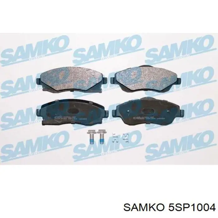 Купити 5SP1004 Samko Колодки гальмівні передні, дискові