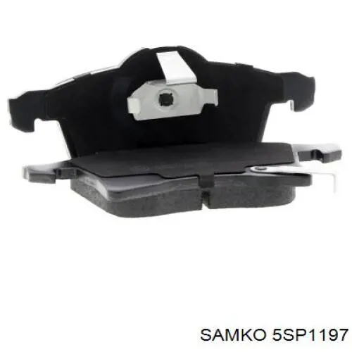Гальмівні колодки Samko 5SP1197 ціна, від 21.16 USD
