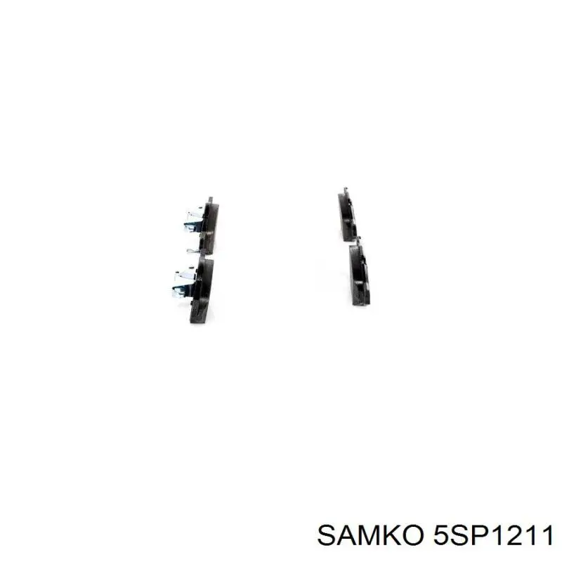 5SP1211 Samko колодки гальмівні передні, дискові