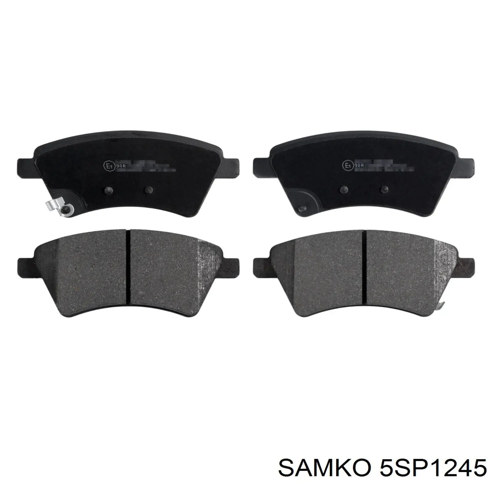5SP1245 Samko Передні гальмівні колодки