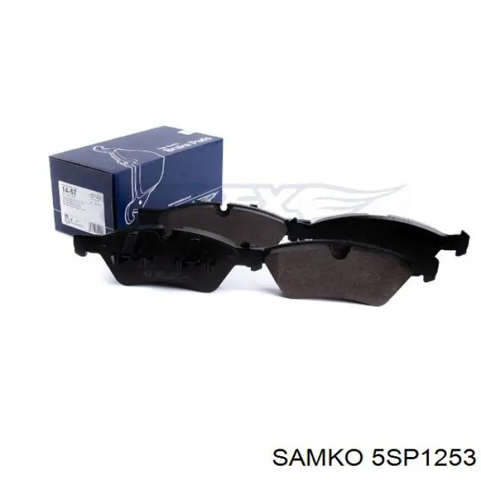 Гальмівні колодки Samko 5SP1253 ціна, від 31.37 USD