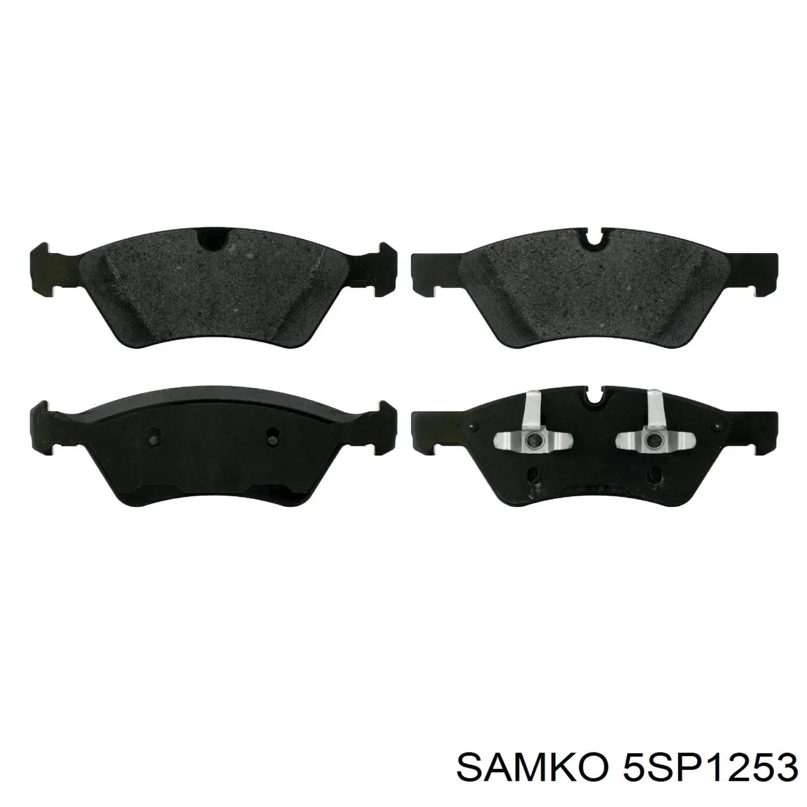 5SP1253 Samko Передні гальмівні колодки