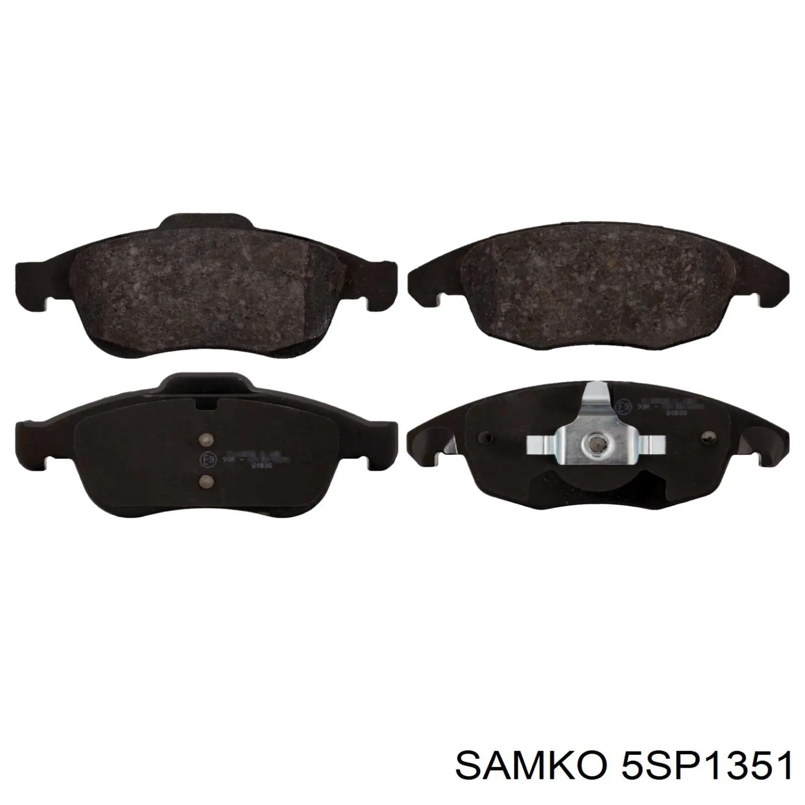5SP1351 Samko колодки гальмівні передні, дискові