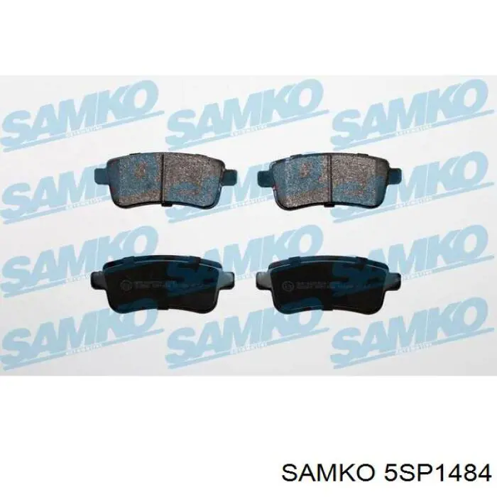Купити 5SP1484 Samko Задні колодки