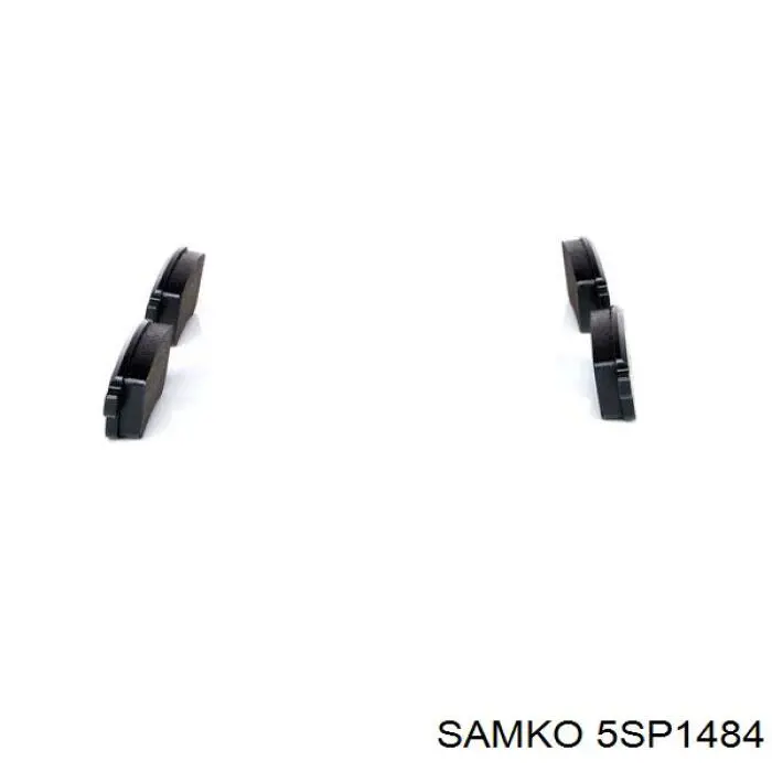 Задні гальмівні колодки Samko 5SP1484 ціна, від 16.90 USD