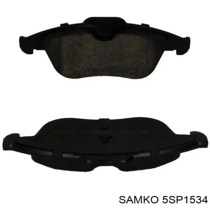 Гальмівні колодки Samko 5SP1534 ціна, від 24.65 USD