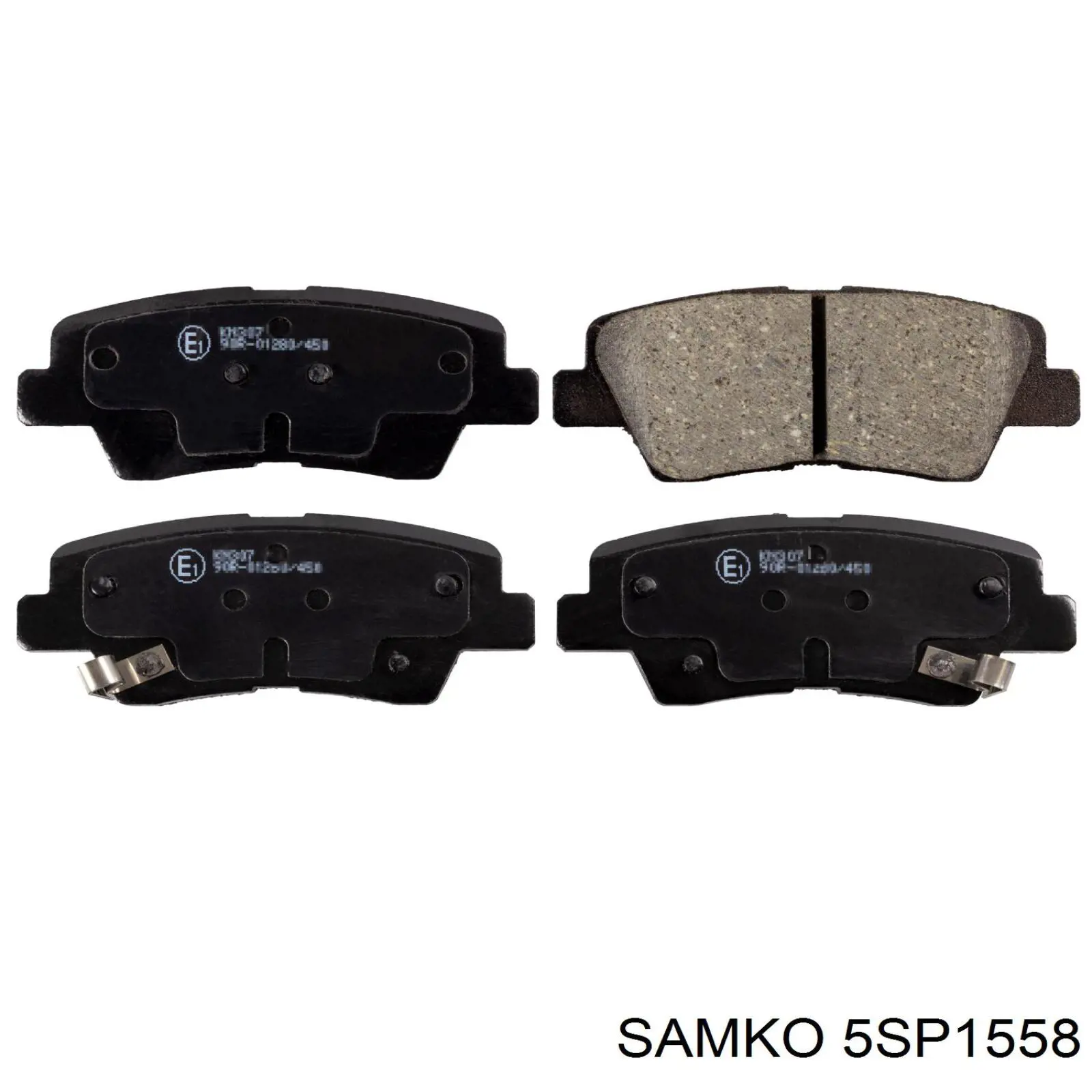 5SP1558 Samko Колодки гальмівні задні, дискові