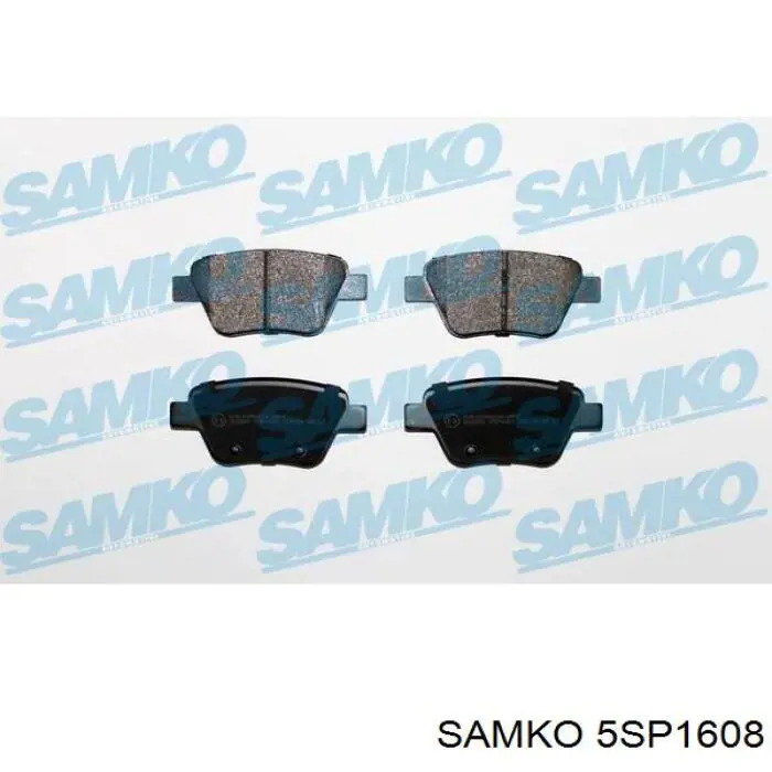 Купити 5SP1608 Samko Задні колодки
