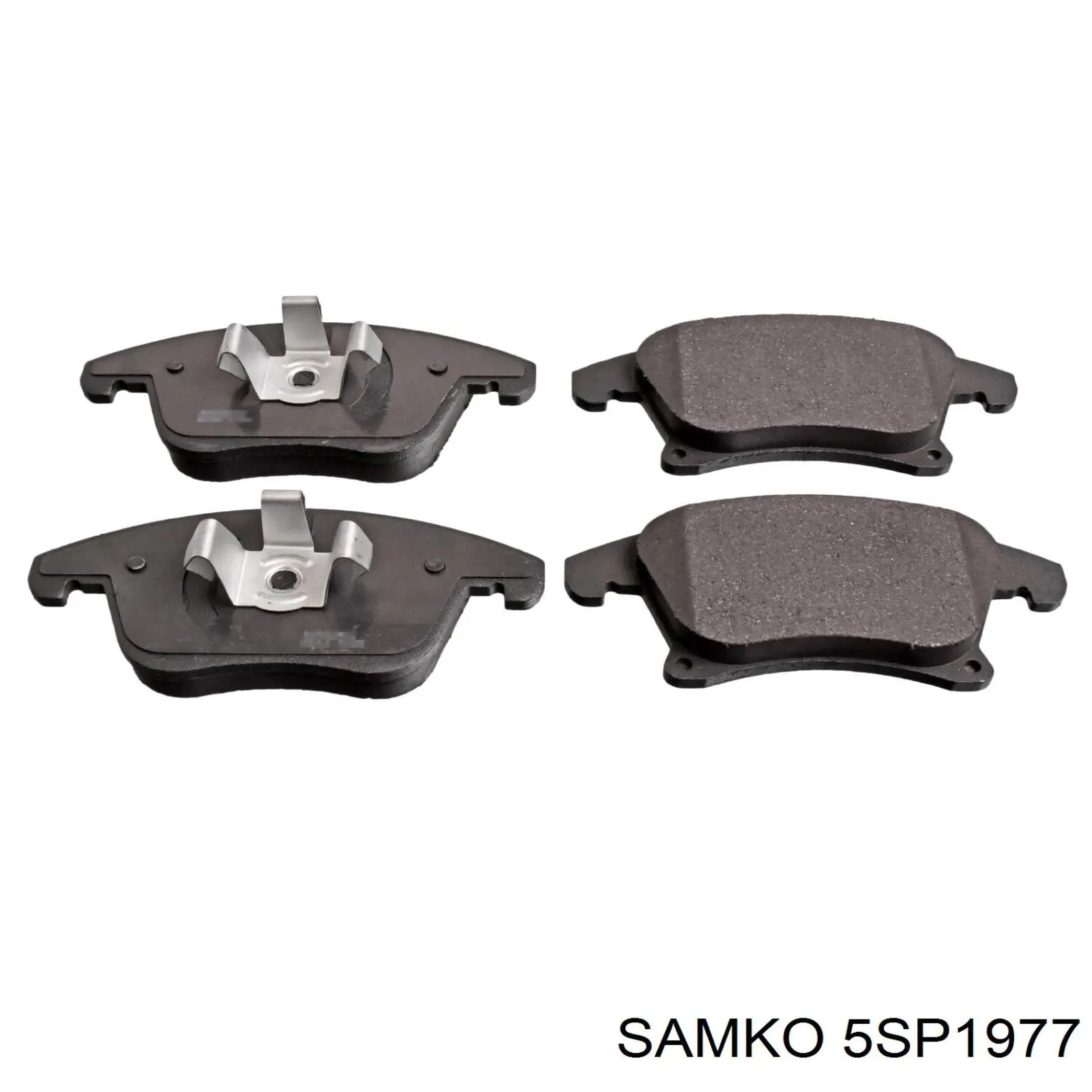 Купити 5SP1977 Samko Колодки гальмівні передні, дискові