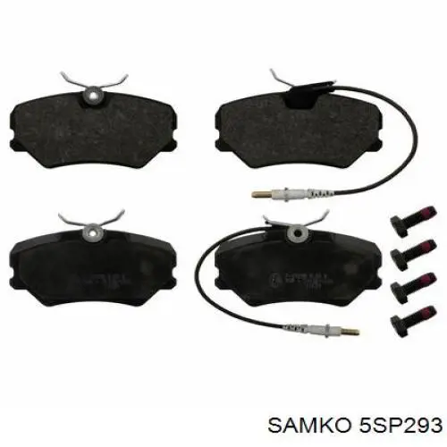 Гальмівні колодки Samko 5SP293 ціна, від 11.91 USD