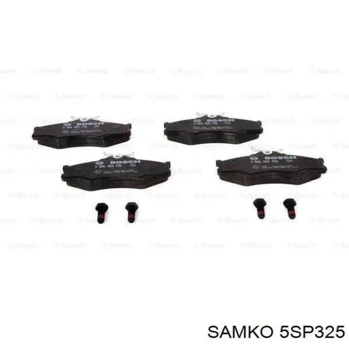 Купити 5SP325 Samko Колодки гальмівні передні, дискові
