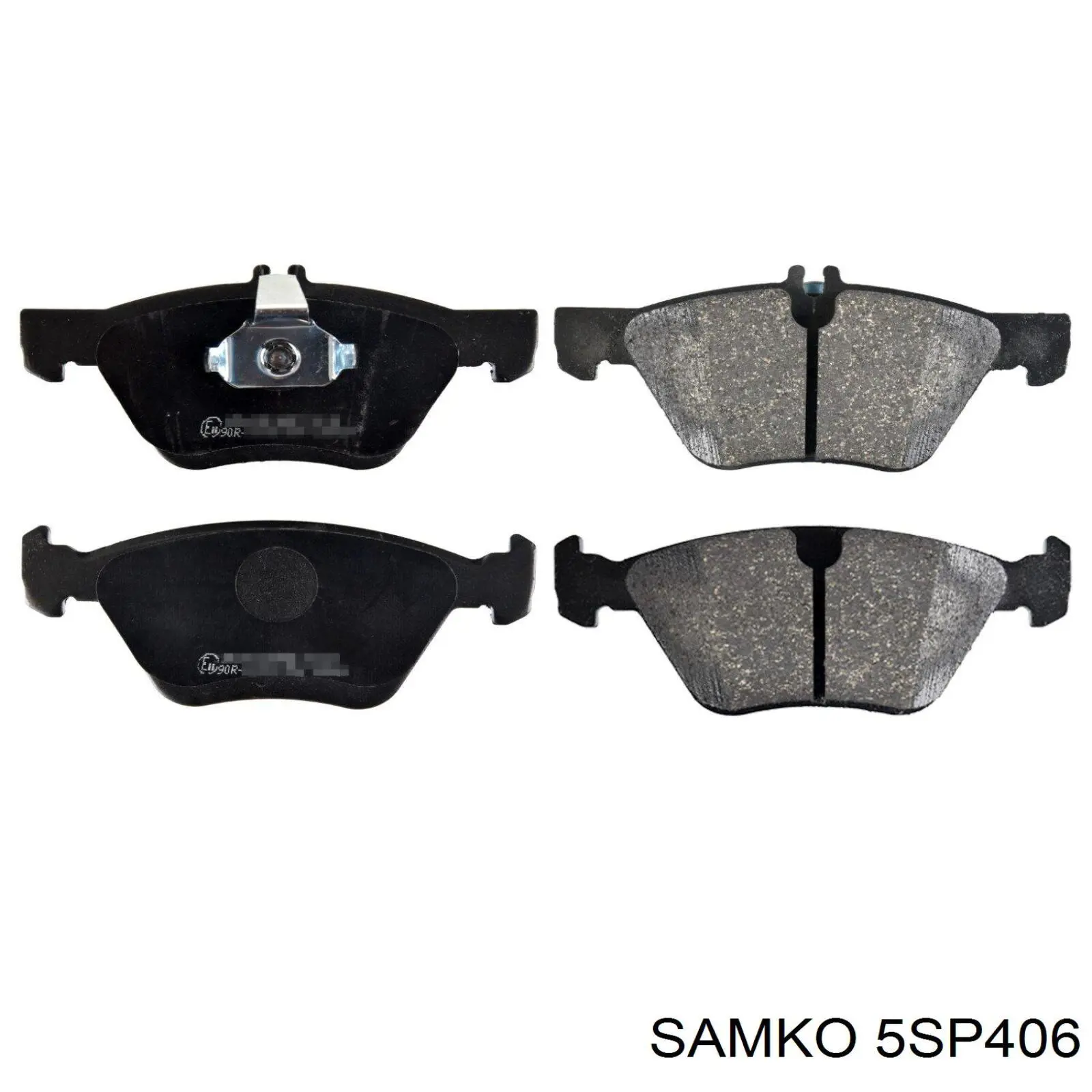 5SP406 Samko Передні гальмівні колодки